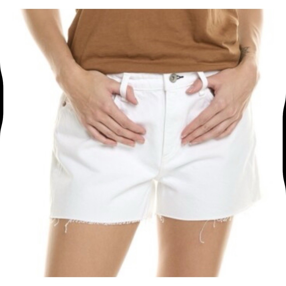 Rag & Bone Dre Low Rise Short‎ White Denim Shorts Women's Size 29